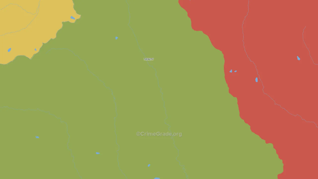 Lucerne, WA Map of Assault Rates