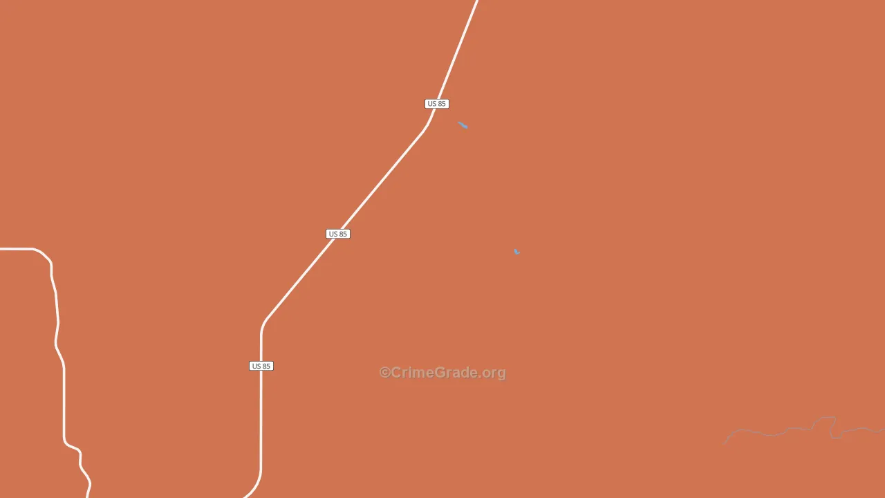 Ludlow, SD Map of Assault Rates