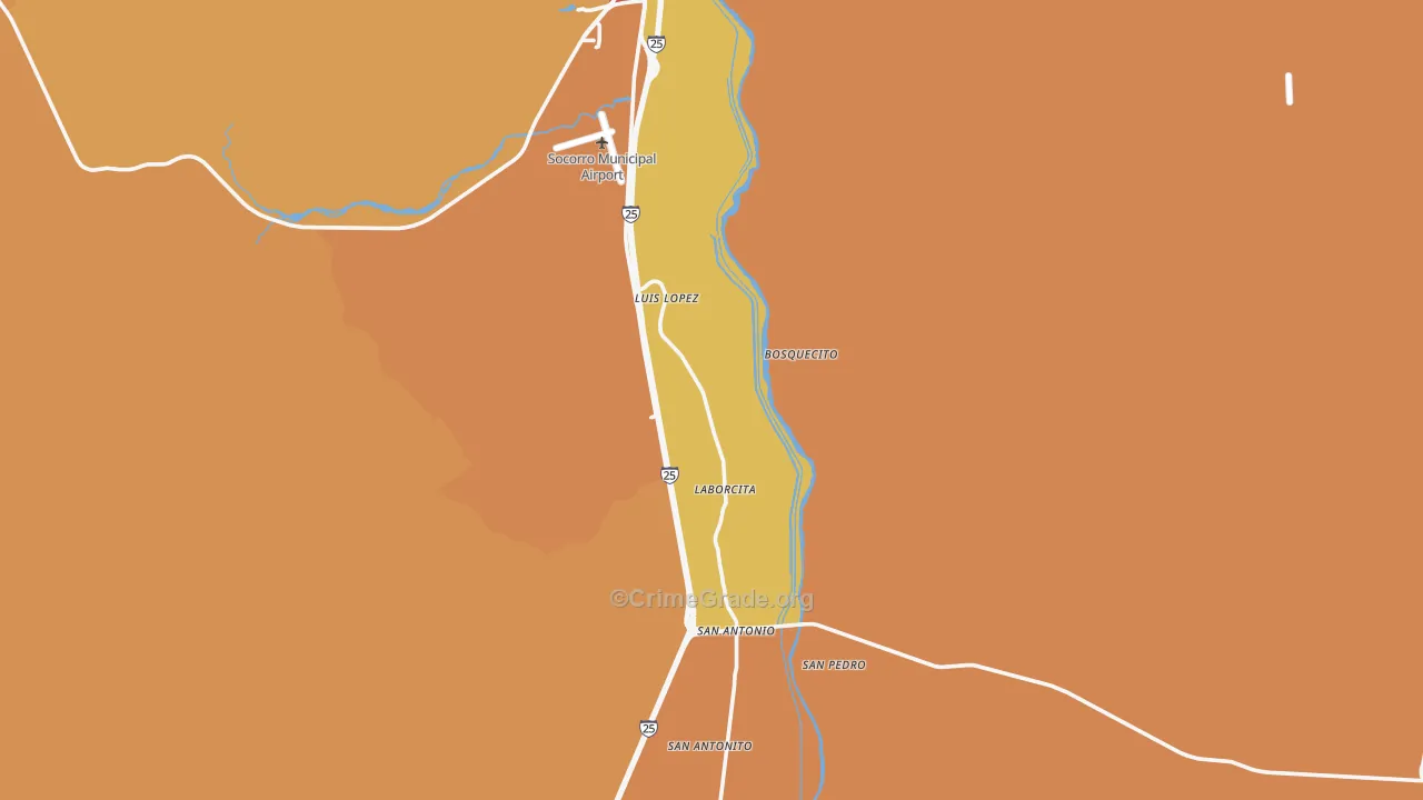 Luis Lopez, NM Map of Assault Rates
