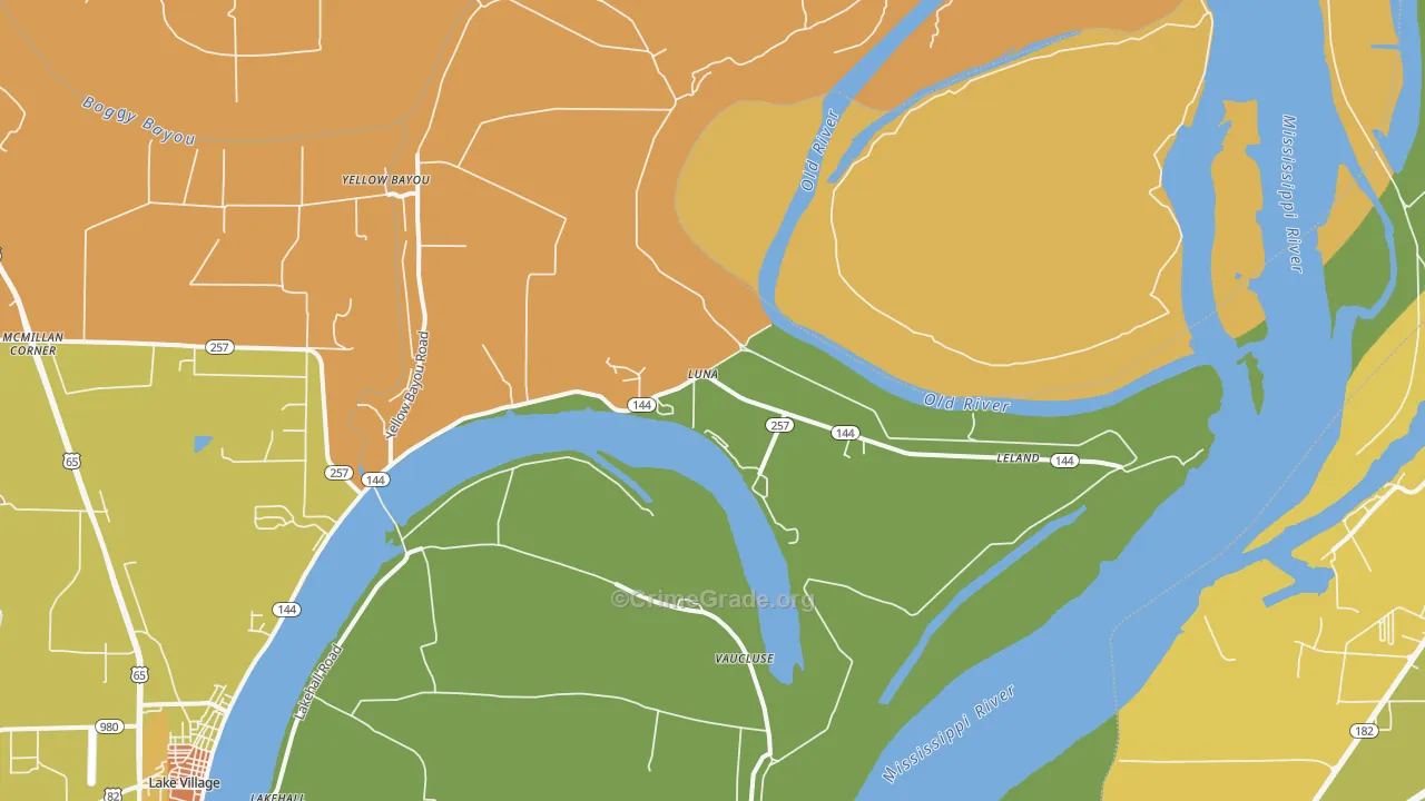 Luna, AR Map of Assault Rates
