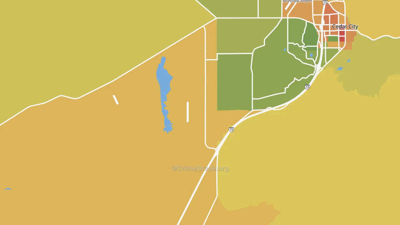 Lund, UT Map of Assault Rates