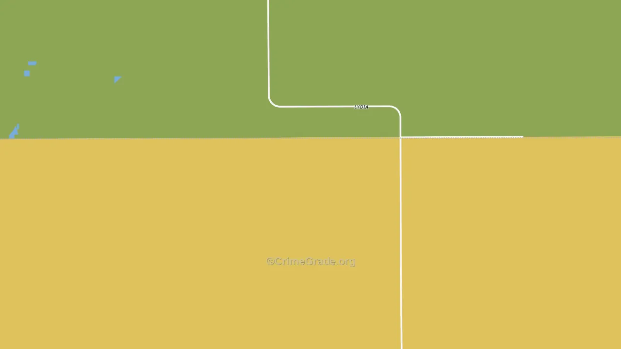 Lydia, KS Map of Assault Rates