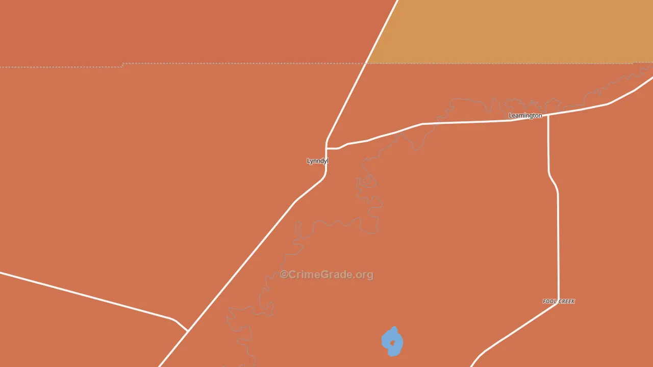 Lynndyl, UT Map of Assault Rates