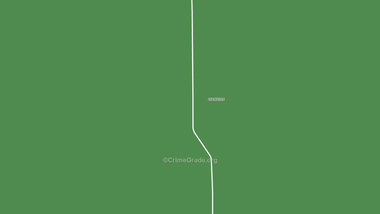 Lyonville, SD Map of Assault Rates