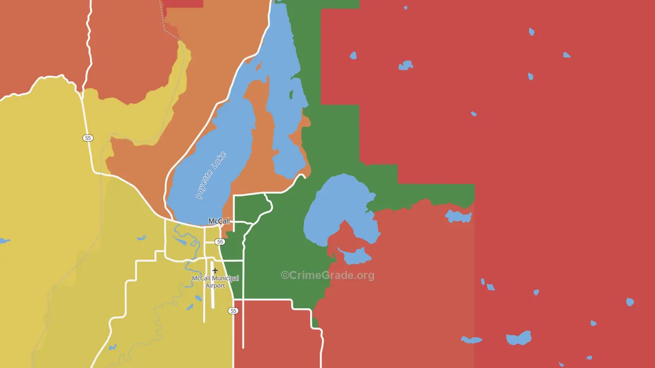 Mackay Bar, ID Map of Assault Rates