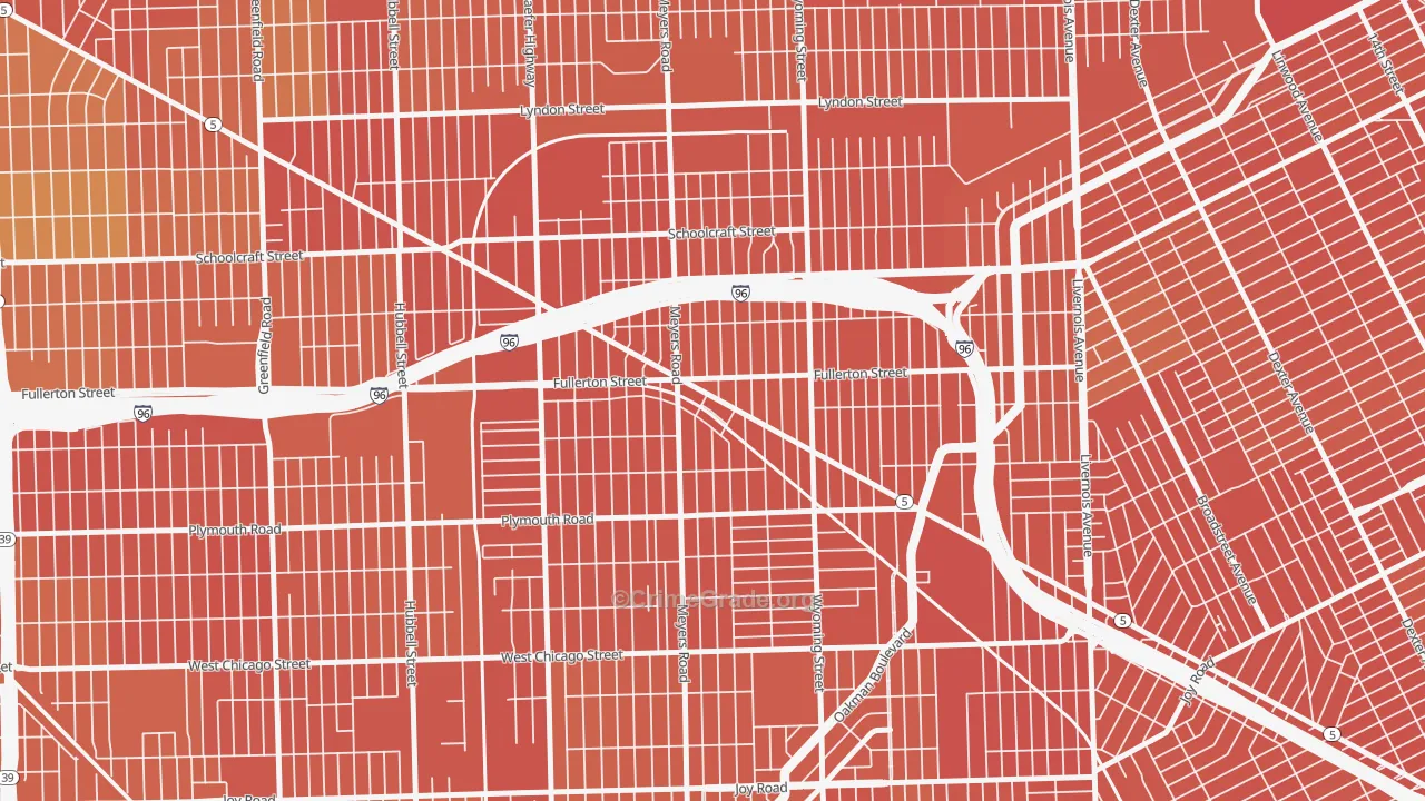 MacKenzie, Detroit, MI Map of Assault Rates