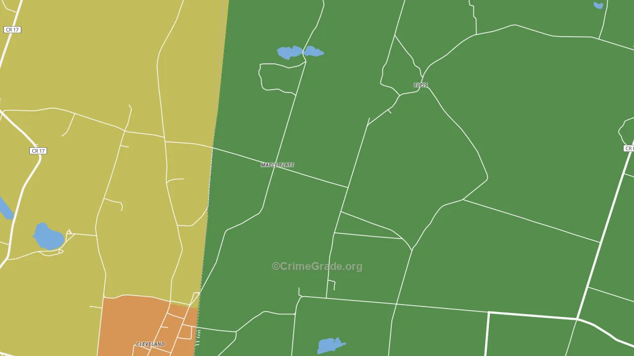 Madison Center, NY Map of Assault Rates
