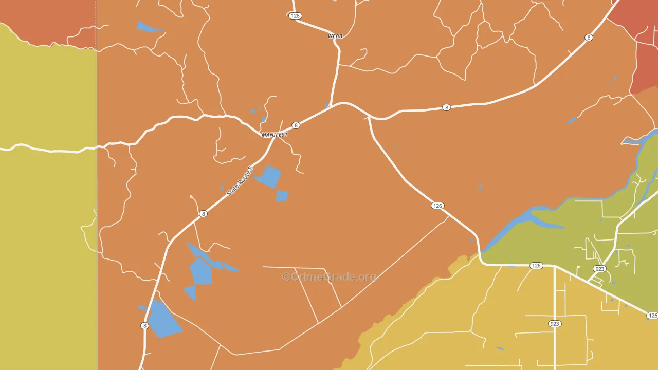 Manifest, LA Map of Assault Rates
