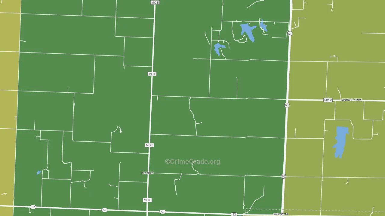Manila, MO Map of Assault Rates
