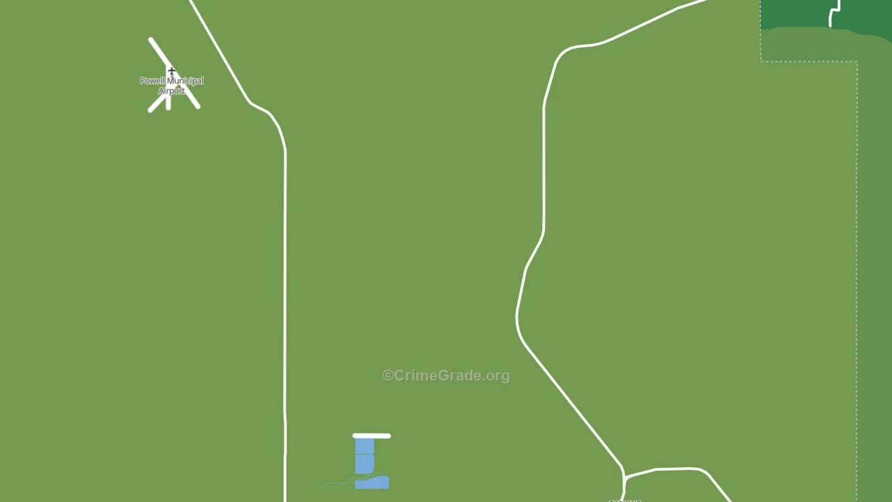Mantua, WY Map of Assault Rates