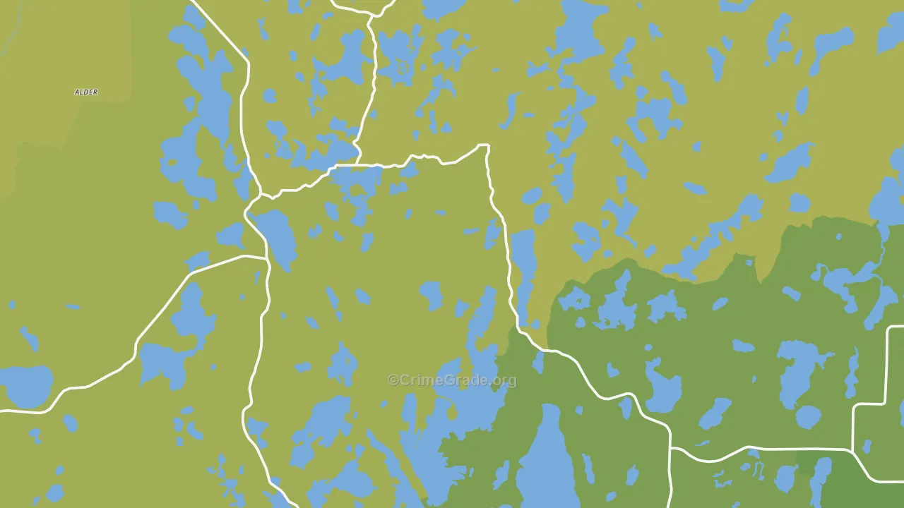 Marcell, MN Map of Assault Rates