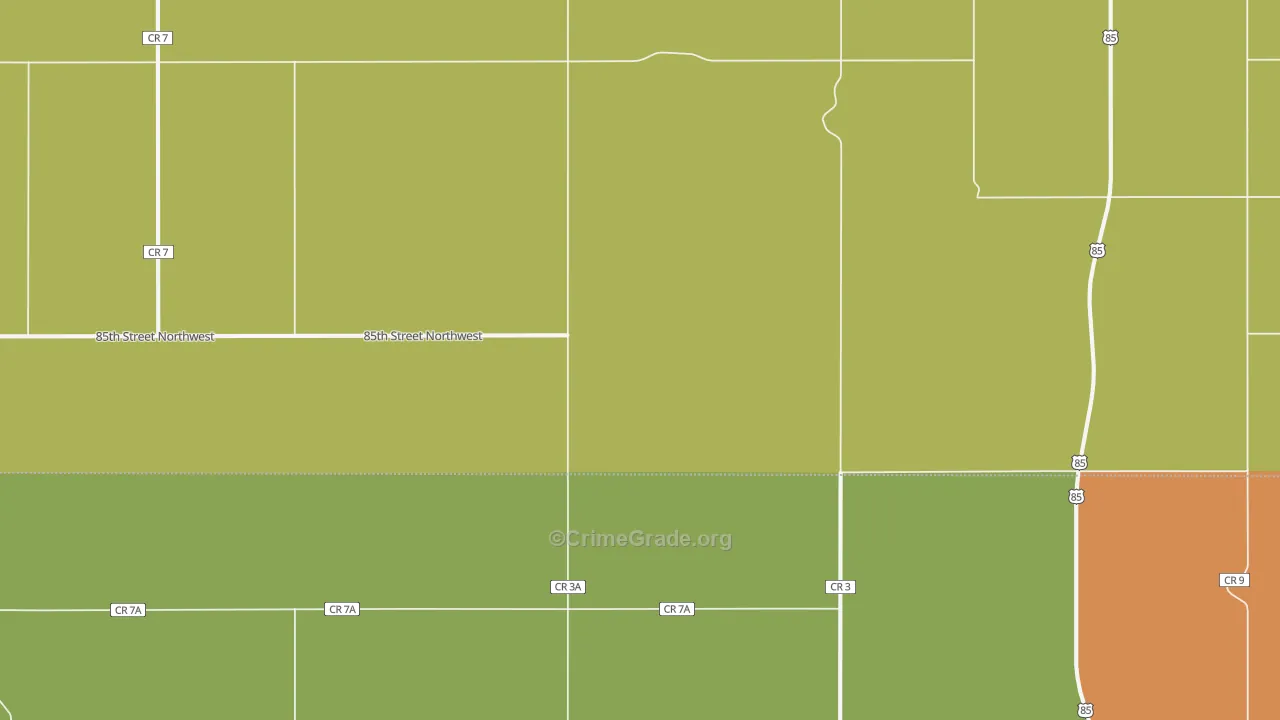 Marmon, ND Map of Assault Rates