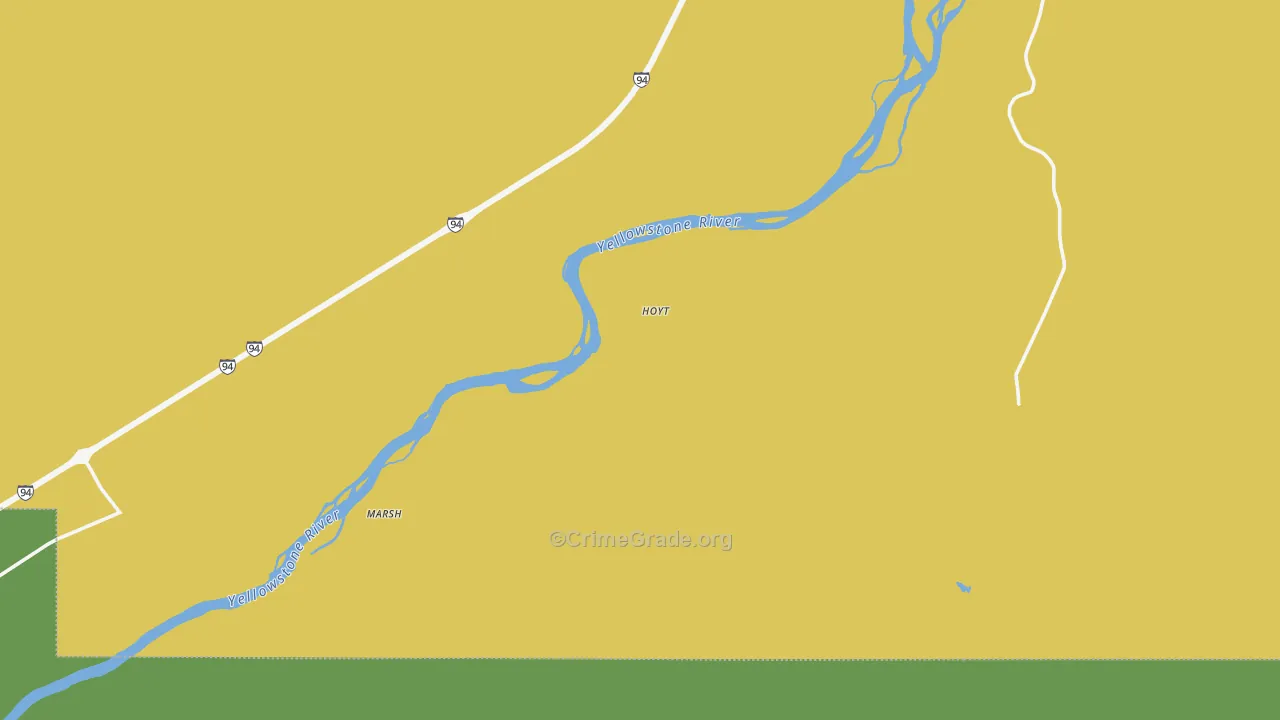 Marsh, MT Map of Assault Rates