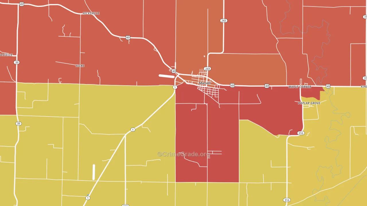 Marvell, AR Map of Assault Rates