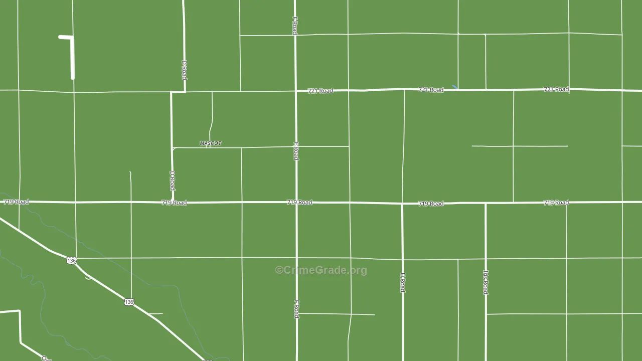 Mascot, NE Map of Assault Rates