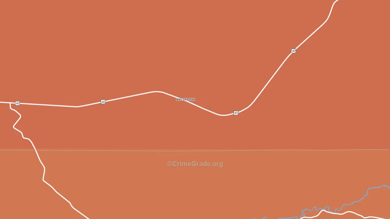 Massadona, CO Map of Assault Rates