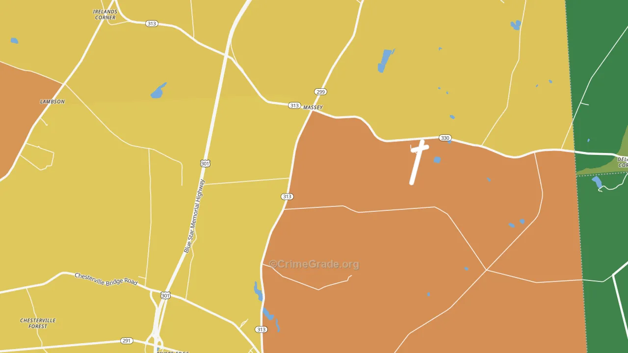 Massey, MD Map of Assault Rates
