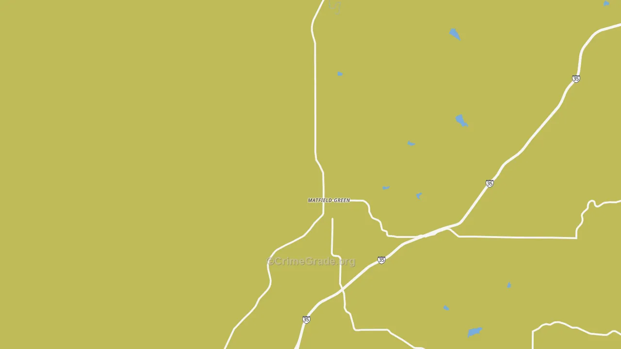 Matfield Green, KS Map of Assault Rates