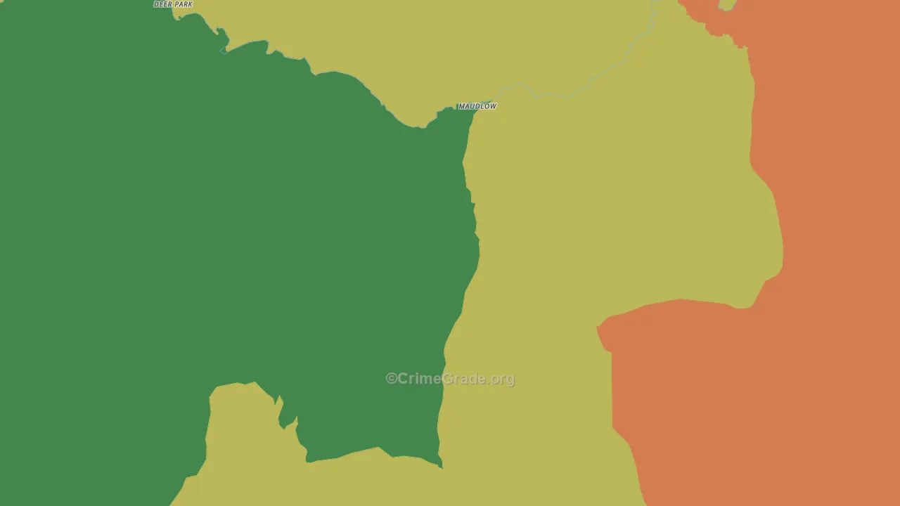 Maudlow, MT Map of Assault Rates