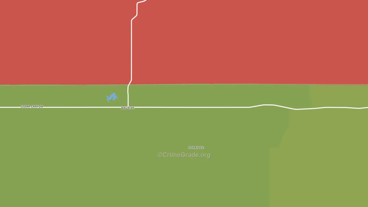 Maurine, SD Map of Assault Rates
