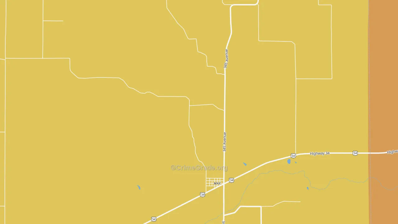 Max, NE Map of Assault Rates