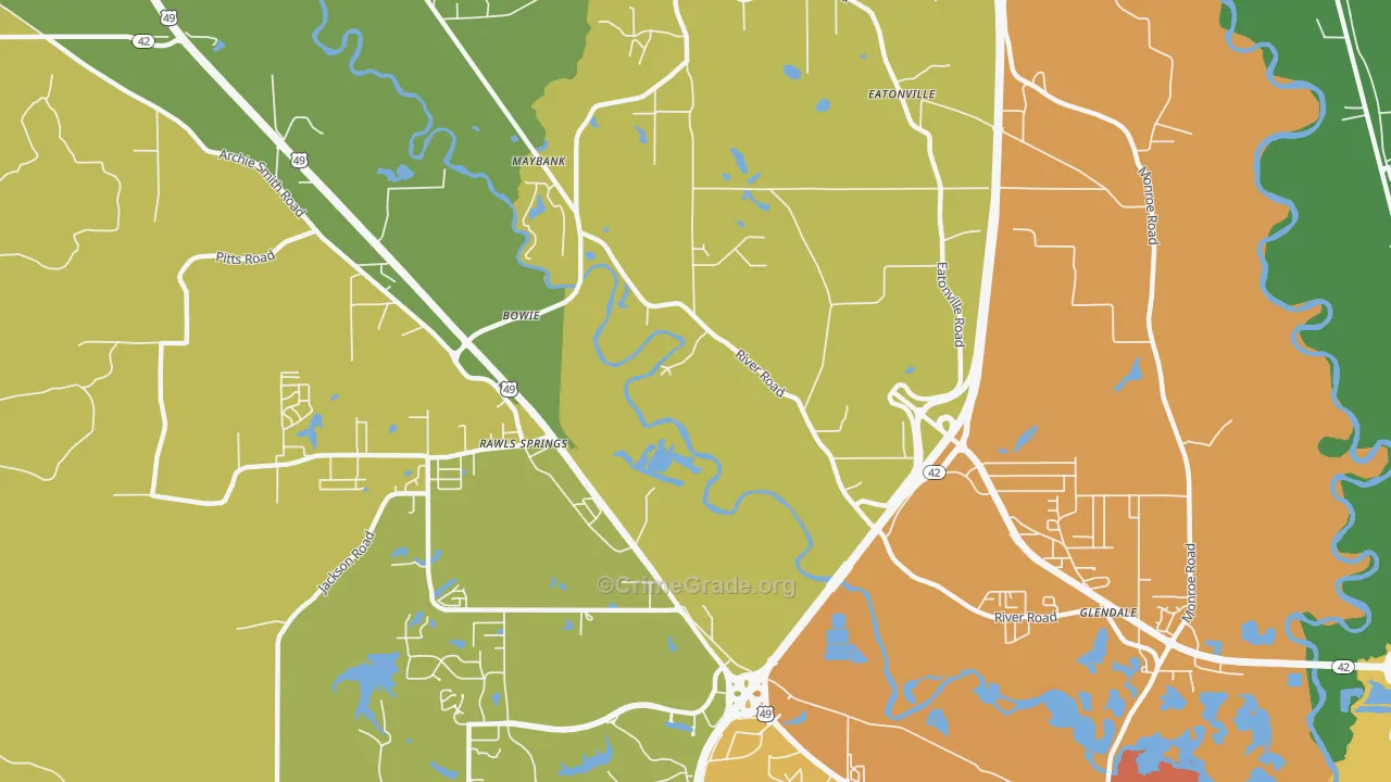 Maybank, MS Map of Assault Rates