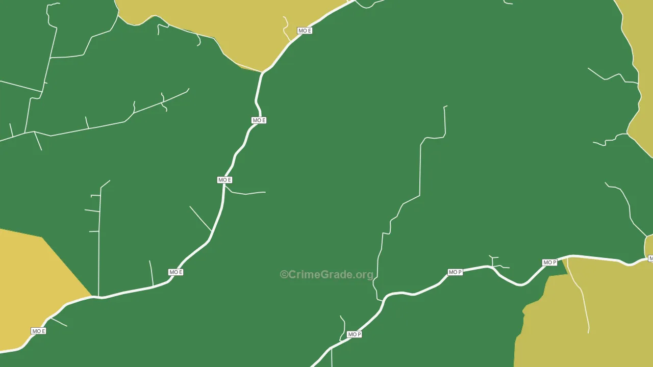 Mc Bride, MO Map of Assault Rates