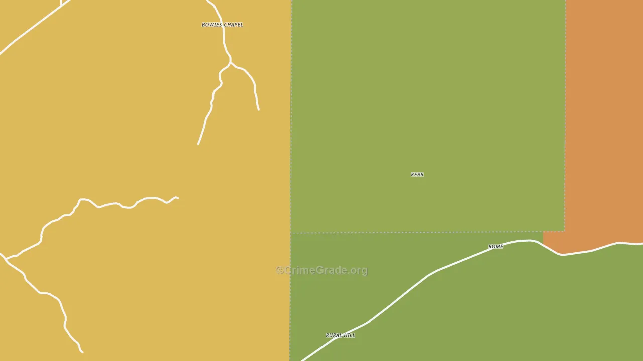 McCool, MS Map of Assault Rates