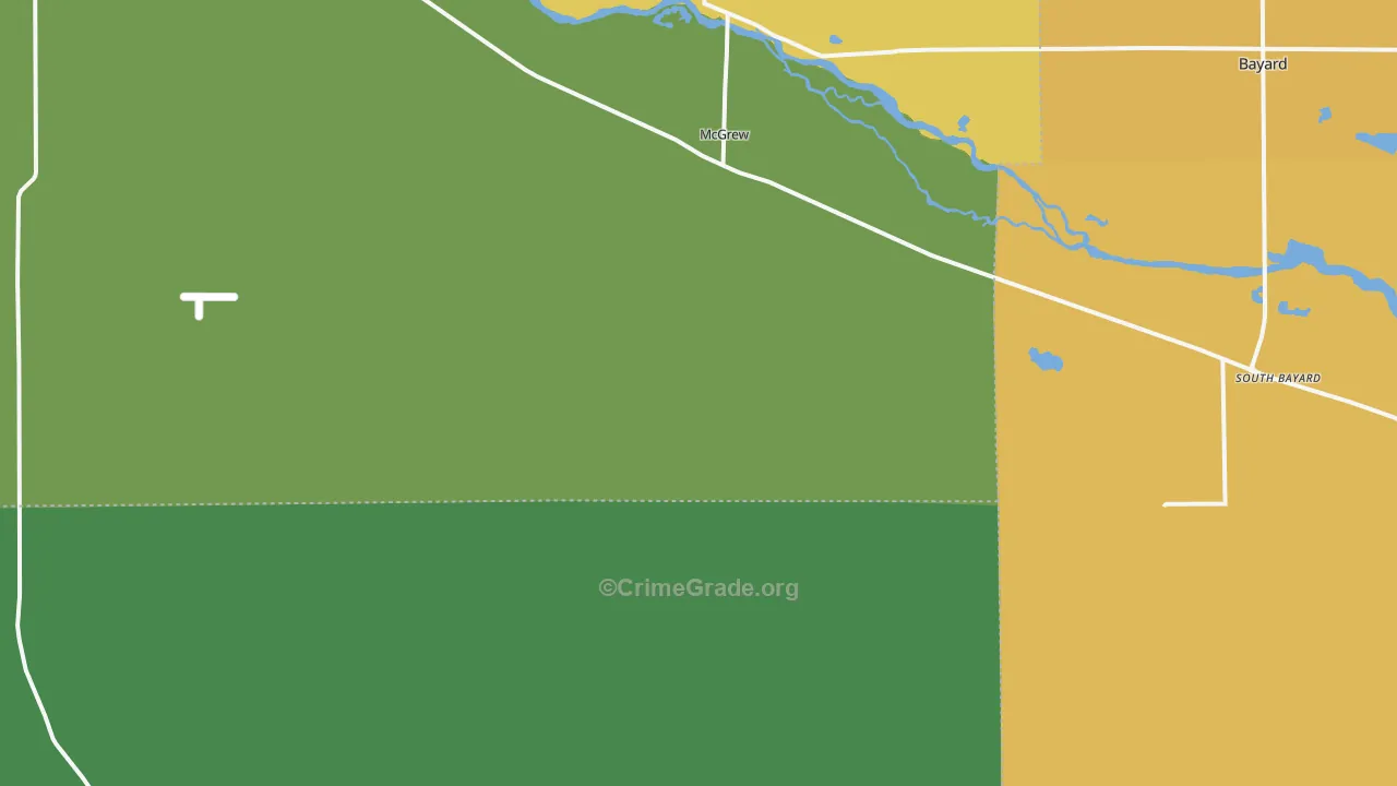Mcgrew, NE Map of Assault Rates