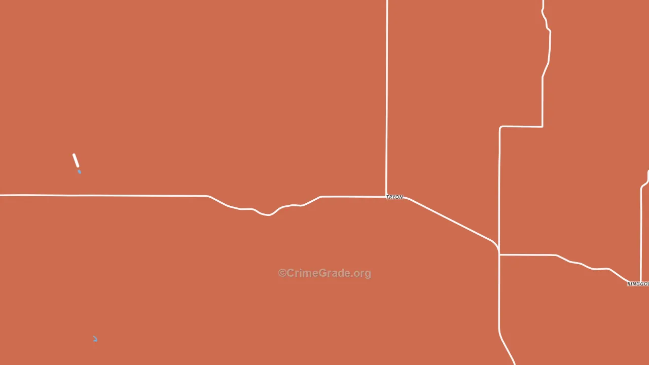 McPherson County, NE Map of Assault Rates