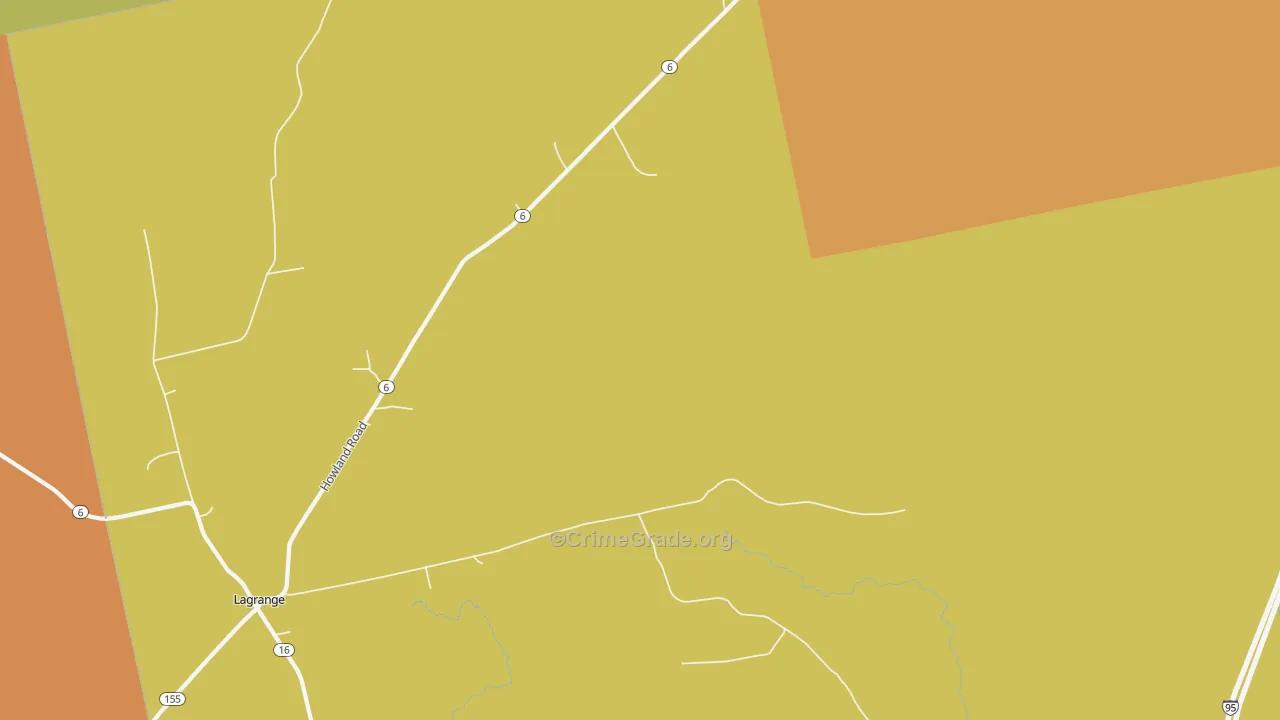 Medford, ME Map of Assault Rates