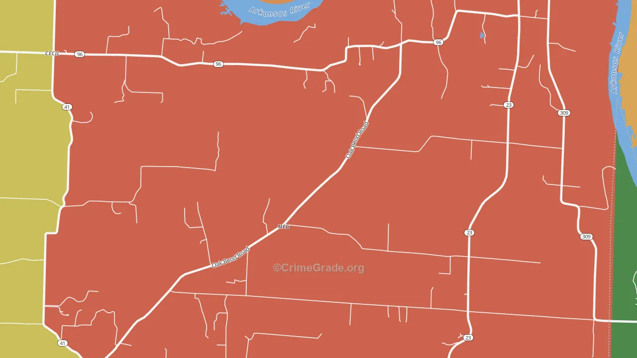 Meg, AR Map of Assault Rates