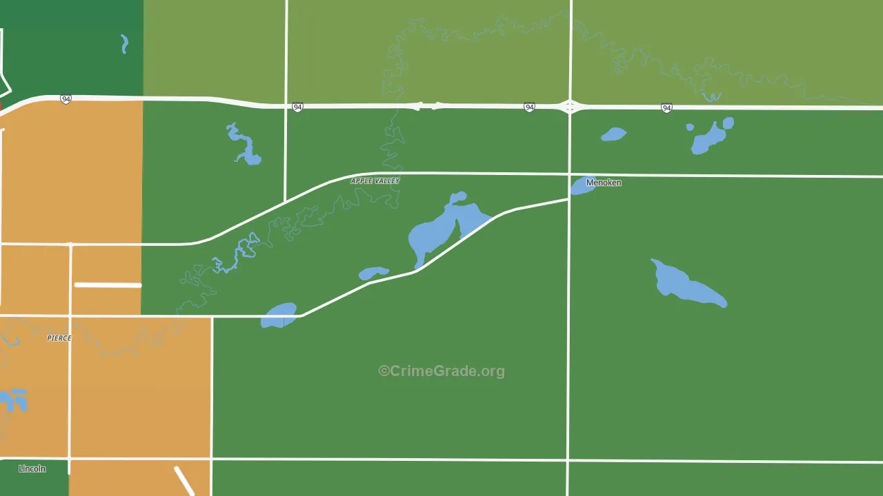 Menoken, ND Map of Assault Rates