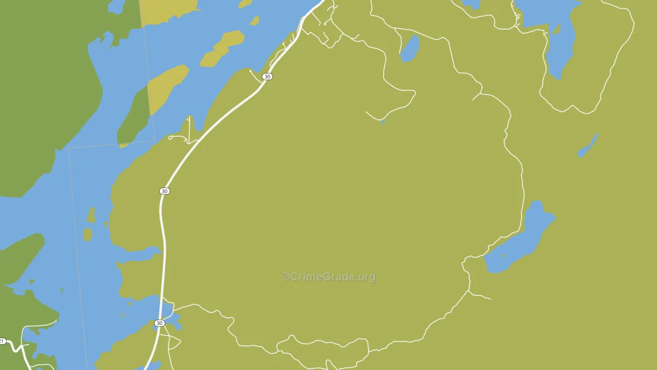 Merrilville, NY Map of Assault Rates