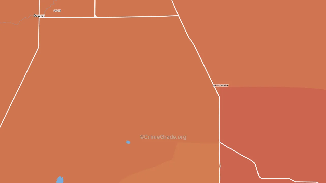 Millard County, UT Map of Assault Rates