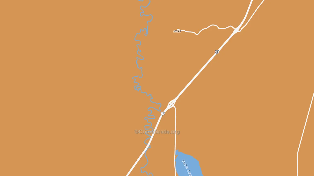 Mills, UT Map of Assault Rates