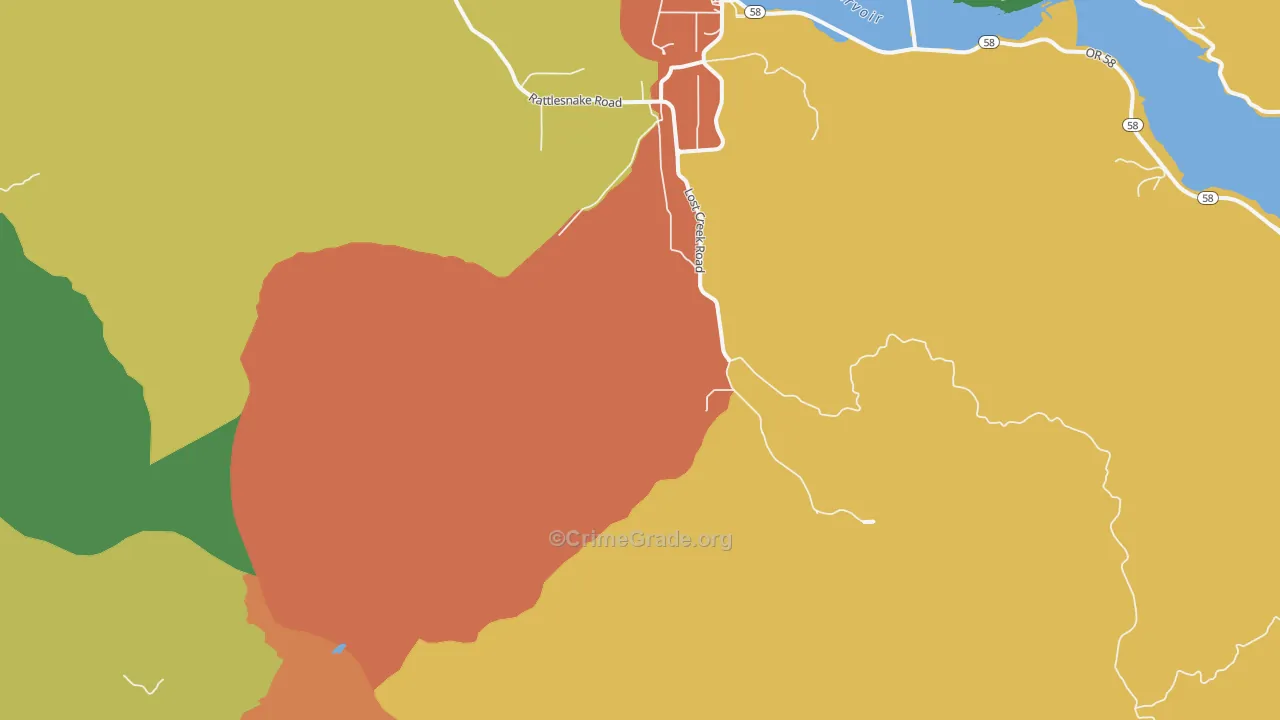 Minnow, OR Map of Assault Rates