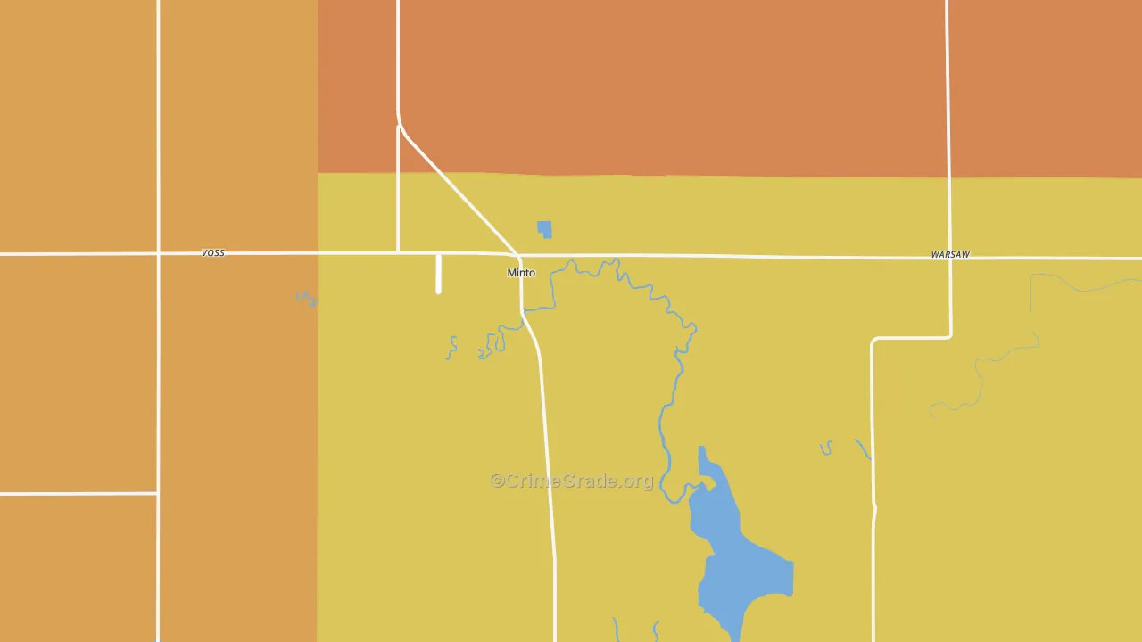 Minto, ND Map of Assault Rates