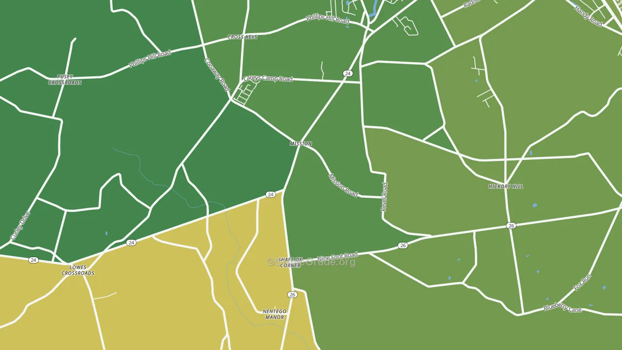 Mission, DE Map of Assault Rates
