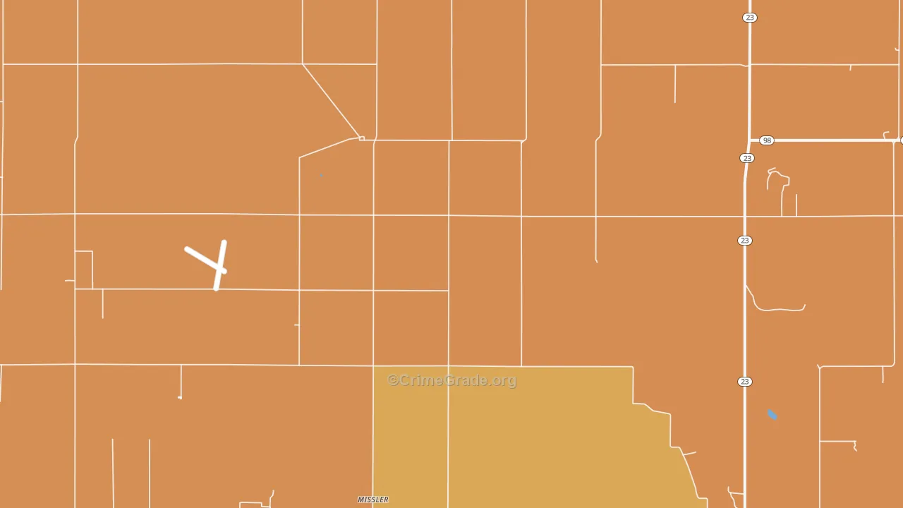 Missler, KS Map of Assault Rates