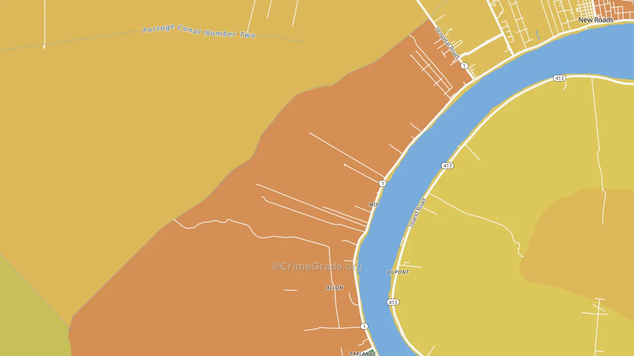 Mix, LA Map of Assault Rates