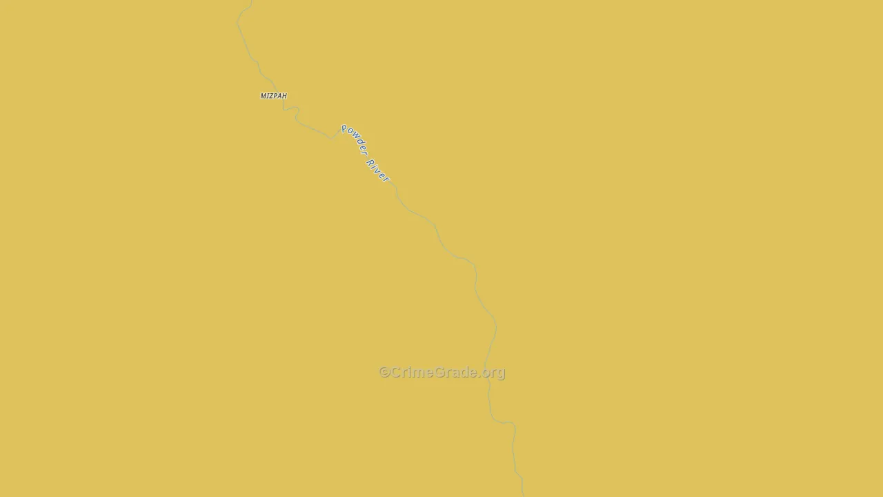 Mizpah, MT Map of Assault Rates