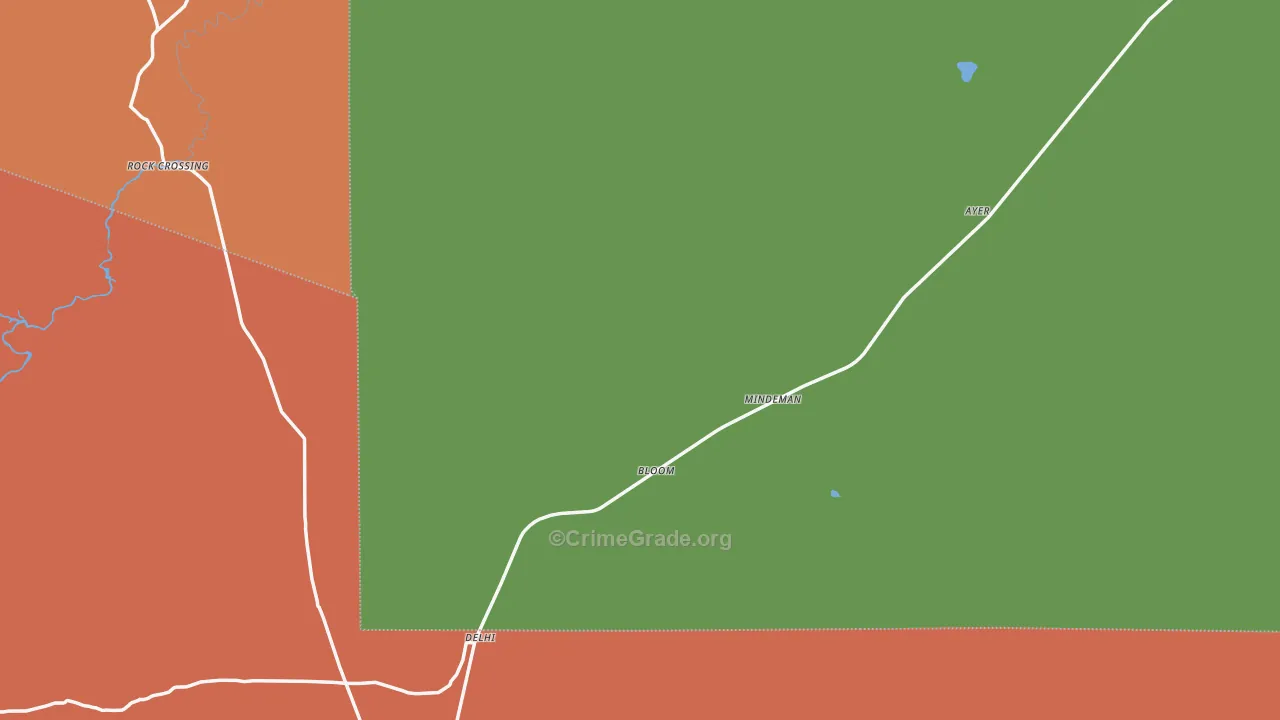 Model, CO Map of Assault Rates