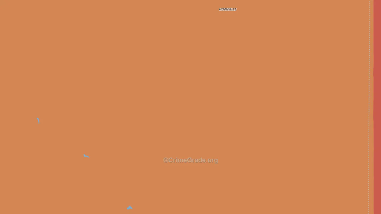 Moenville, SD Map of Assault Rates