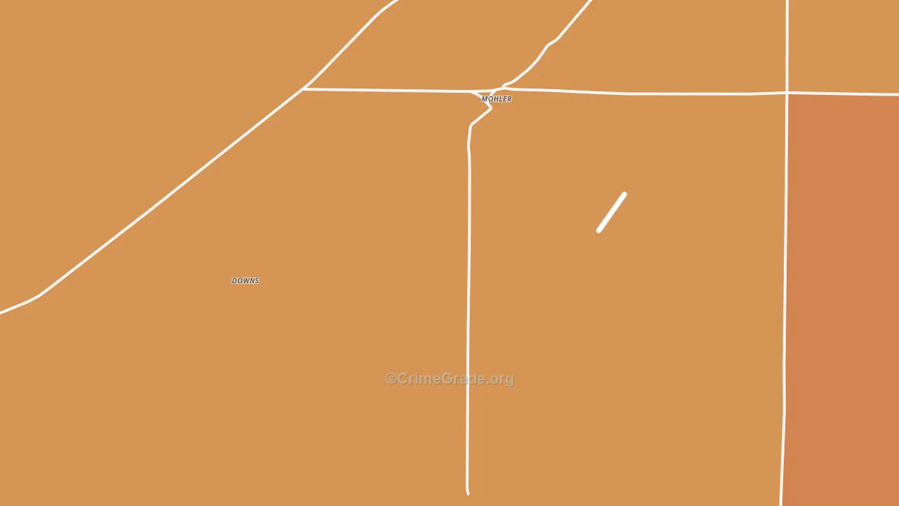 Mohler, WA Map of Assault Rates