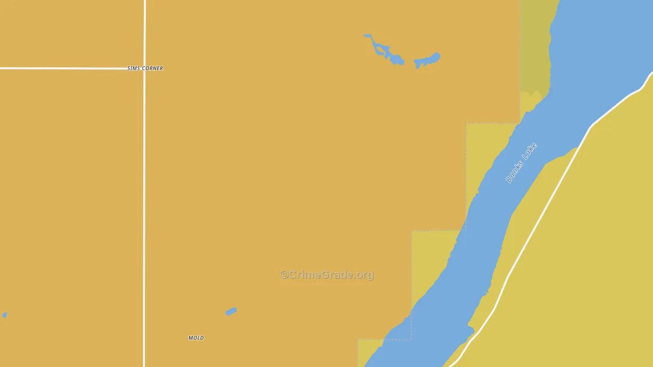 Mold, WA Map of Assault Rates