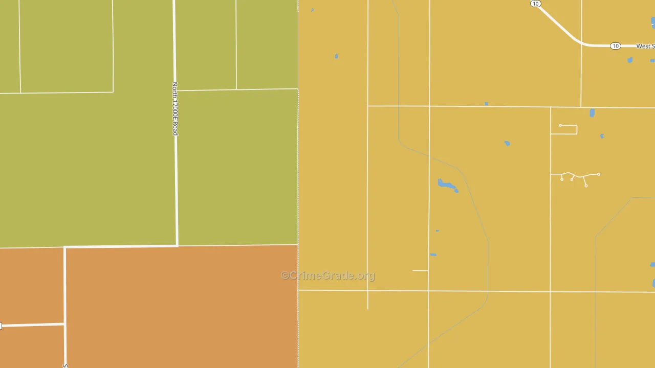 Momence, IN Map of Assault Rates