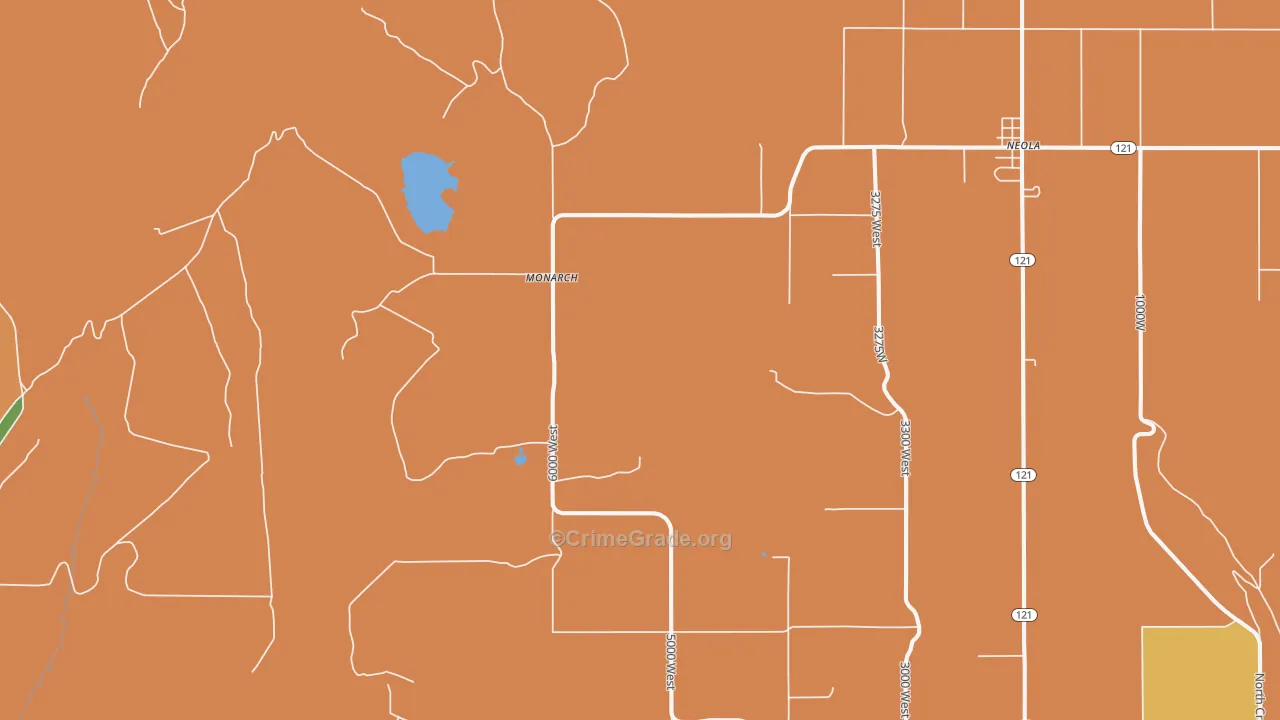 Monarch, UT Map of Assault Rates