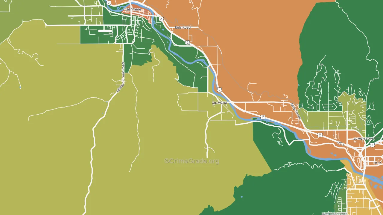Monitor, WA Map of Assault Rates
