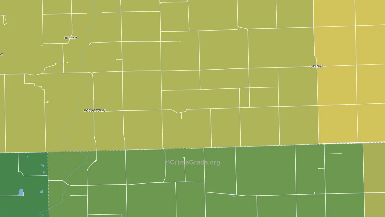 Moonshine, IL Map of Assault Rates